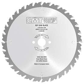 CMT Sågklinga för trä 278; 300x3,2x70; Z28; 18°