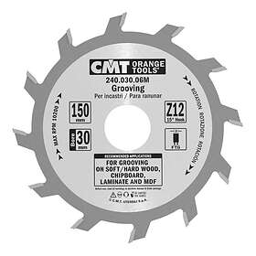 CMT Sågklinga för trä 240; 150x3x35; Z12; 15°