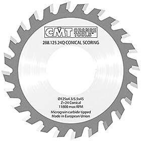 CMT Justerbar främre såg 288; 125x4.3-5,5x45; Z24; 10°