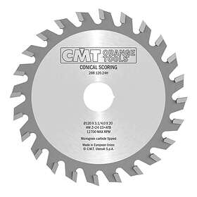CMT Justerbar främre såg 288; 125x4.3-5,5x20; Z24; 10°