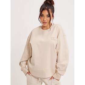 Calvin Klein Badge Oversized Crew Neck Sweatshirts (Dam)