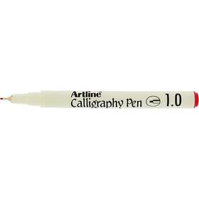 Artline Kalligrafi 1.0mm Penna (Röd)