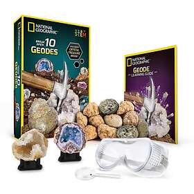 STEM National Geographic Break Open 10 Premium Geodes