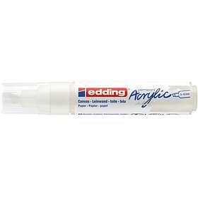 Edding 5000 Akrylpenna 5,0-10,0mm (vit)