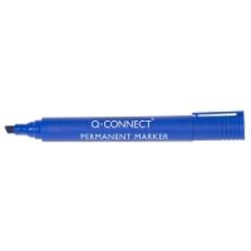 Q-Connect Märkpenna Chisel Tip (blå)