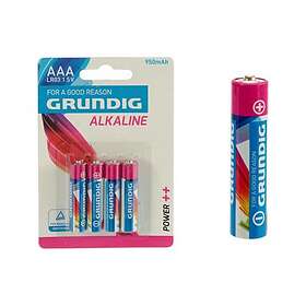 Grundig Batterier AAA LR03 (4 pcs)