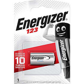 Energizer Batterier Lithium Photo EL123 (1 pcs)