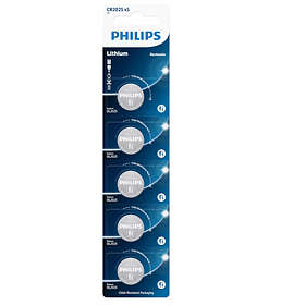 Philips Knappcellsbatteri litium CR2025
