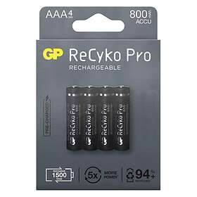 GP Batteries ReCyko Pro 800 mAh 4-pack