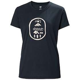 Helly Hansen Skog Recycled Graphic T Shirt Dam