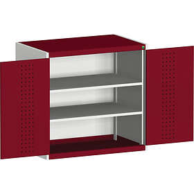 Bott Cubio Storage Cabinet 2 Perfo Doors 1000 x 1050 650mm
