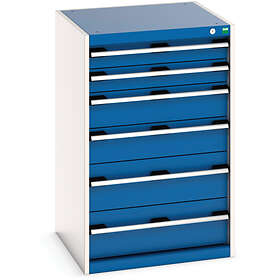 Bott Cubio Drawer Cabinet 6 Drawers 1000 x 650 650mm