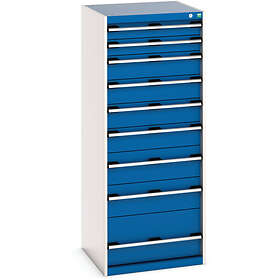 Bott Cubio Drawer Cabinet 9 Drawers 1600 x 650 650mm