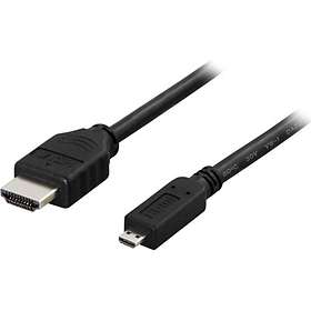 DeLock HDMI - HDMI Micro High Speed with Ethernet 1m