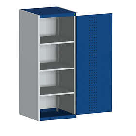 Bott Cubio Storage Cabinet Single Perfo Door 1600 x 650 650mm