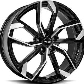 Brock RC34 Black Full Polish 7X17 5/100 ET43 CB57,1