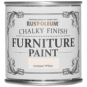 Rust-Oleum Chalky Finish Furniture Paint Antique White 125ml