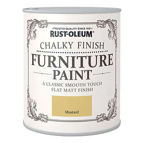 Rust-Oleum Chalky Finish Furniture Paint Mustard 750ml