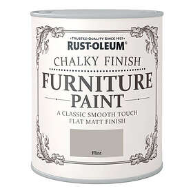 Rust-Oleum Chalky Finish Furniture Paint Flint 750ml