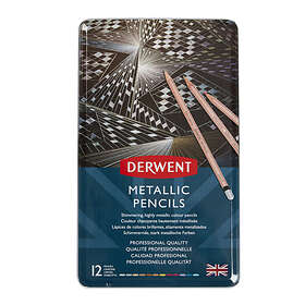 Derwent Metallic Färgpennor 12st