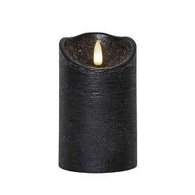 Star Trading AB FLAMME RUSTIC LED-Blockljus 12,5cm Svart