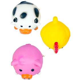 DUVO+ Latex Ball Chicken/Cow/Pig Mix 9,5cm