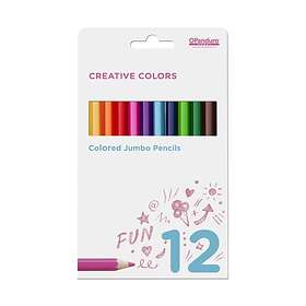 Creative Colors CC Coloured Jumbo Färgpennor 12st