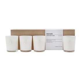 Meraki Scented Advent Candles Frozen Meadow 4-pack