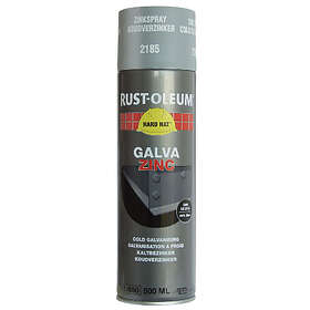 Rust-Oleum Kallgalv 2185 Hard Hat Spray Galva Zink 500ml