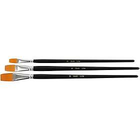 Creativ Company Gold Line Big Size Konstnärspenslar Platt 12-20mm No 12-20 3st