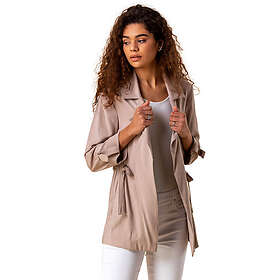 Roman Tie Waist Longline Jacket (Women's)