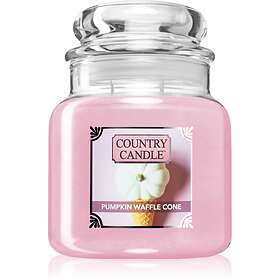 Country Candle Medium Jar 2 Wick Scented Candle Pumpkin Waffle Cone