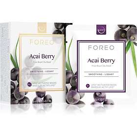 Foreo Acai Berry Smoothing UFO Activated Face Mask 6st