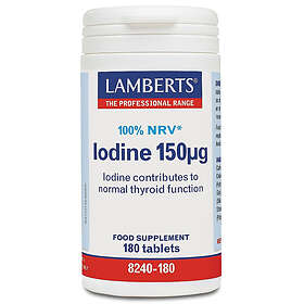 Lamberts Iodine 150mcg 180 Tabletter