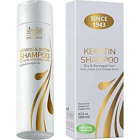 Vitamins Hair Cosmetics Keratin Shampoo 250ml