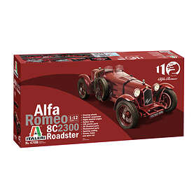 Italeri Alfa Romeo 8C 2300 Roadster 100th Anniv 1:12