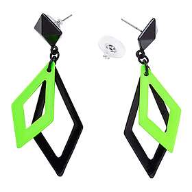 80-tals Romb Örhängen