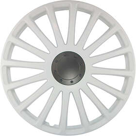 J-Tec Navkapslar set Grand Prix 14 tum vit
