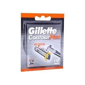 Gillette Contour Plus 10-pack au meilleur prix - Comparez les offres de  Lames de rasoir sur leDénicheur