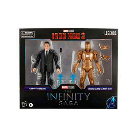 Marvel Legends The Infinity Saga - Happy Hogan and Iron Man Mark 21 (XXI)