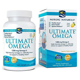 Nordic Naturals Ultimate Omega 1280mg 60 Softgels