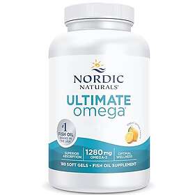 Nordic Naturals Ultimate Omega 1280mg 180 Softgels
