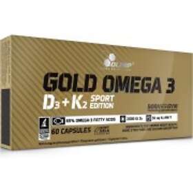 Olimp Sport Nutrition Gold Omega-3 D3 + K2 Sport Edition 60 Kapselit