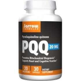 Jarrow Formulas PQQ (Pyrroloquinoline quinone) 20mg 30 Capsules