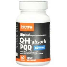 Jarrow Formulas Ubiquinol QH-absorb + PQQ 60 Softgels