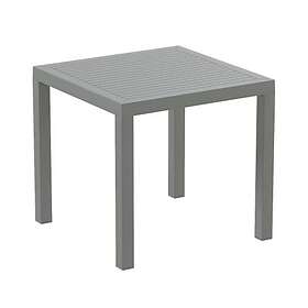 SIESTA Table Ares gris en polypropylène Siesta Gris