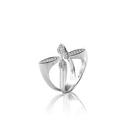 Carolina Gynning Sparkling Ellipse Ring (Dam)