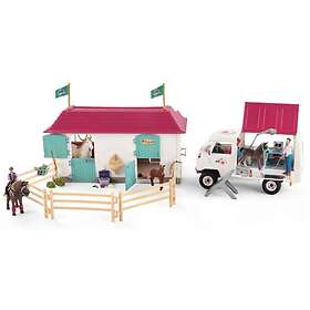Schleich 72147 Horse Club Vet Visit at the Stable
