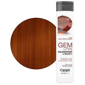 Celeb Luxury Gem Lites Colorditioner Amber Deep Copper Brown 244ml