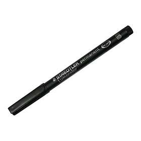 Staedtler Lumocolor 314 Broad 1,0-2,5mm Svart